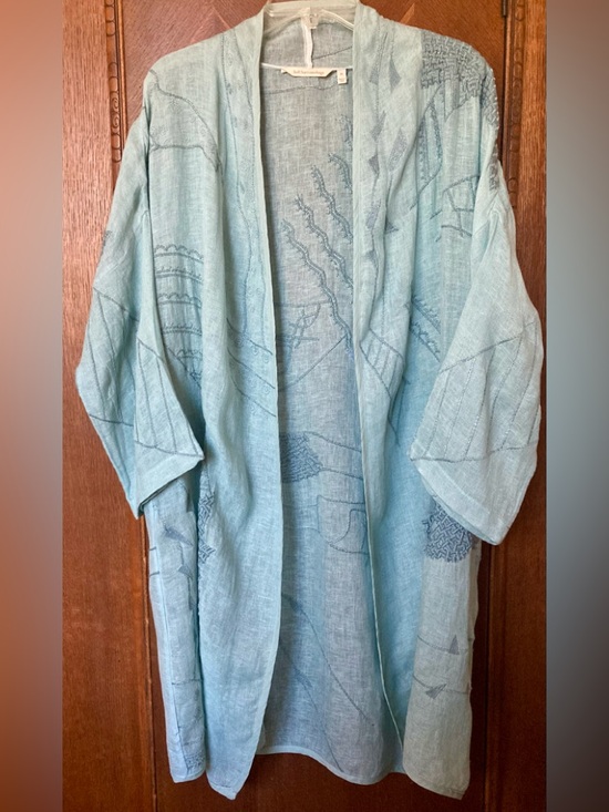 Soft Surroundings Jackets & Blazers - Soft Surroundings Linen Duster, sz XL